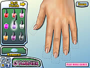 Флеш игра онлайн Розовые Ногти